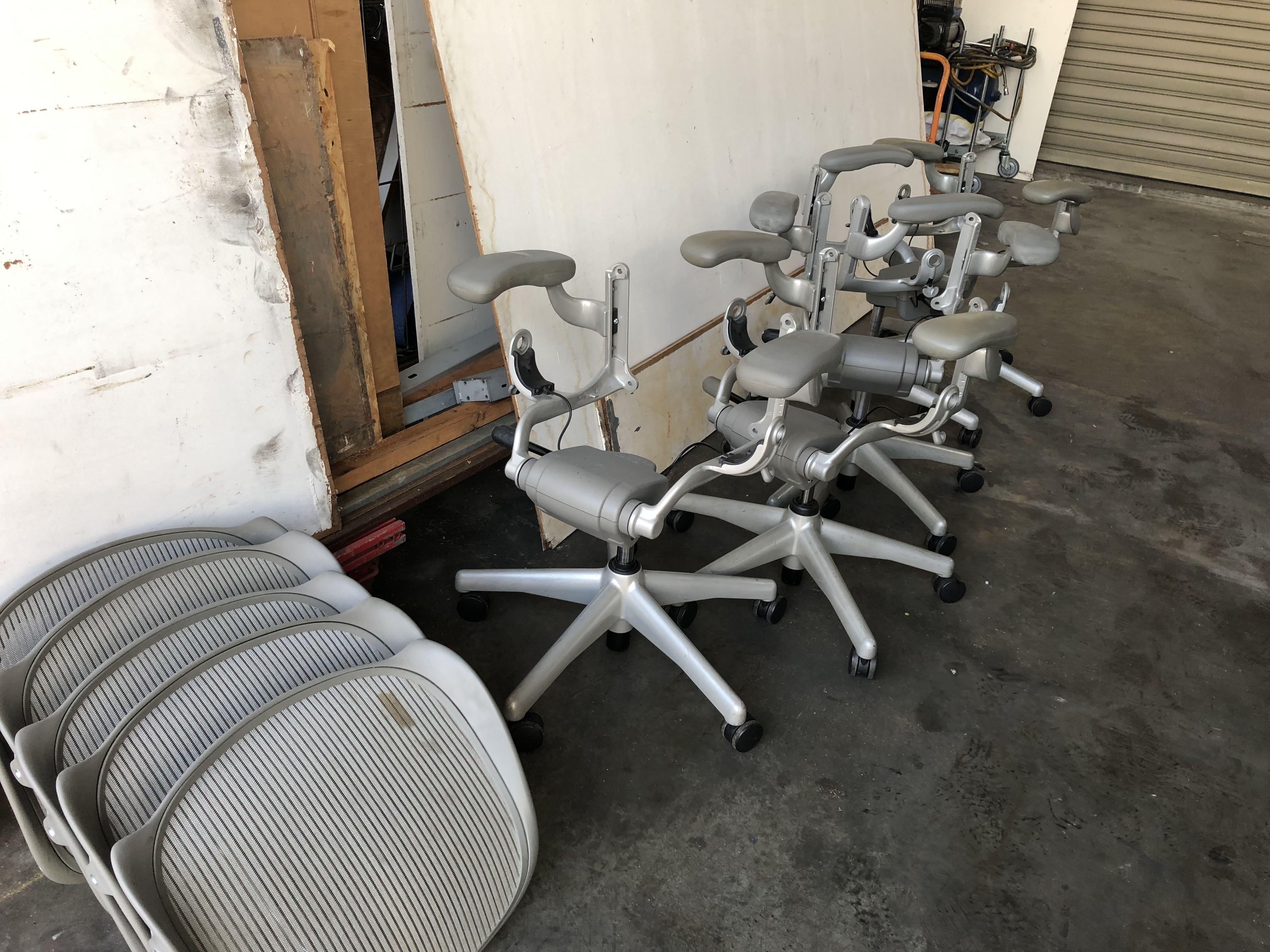 Herman Miller Aeron Chair ， Steel case Leap ， Haworth Zody