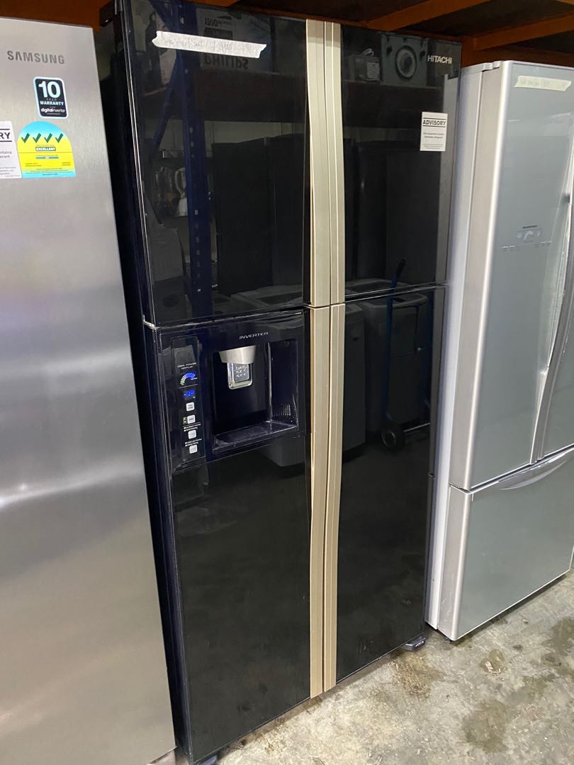 Hitachi 4Doors (Inverter x Dual Fan Cooling) Fridge, 540L, TV & Home