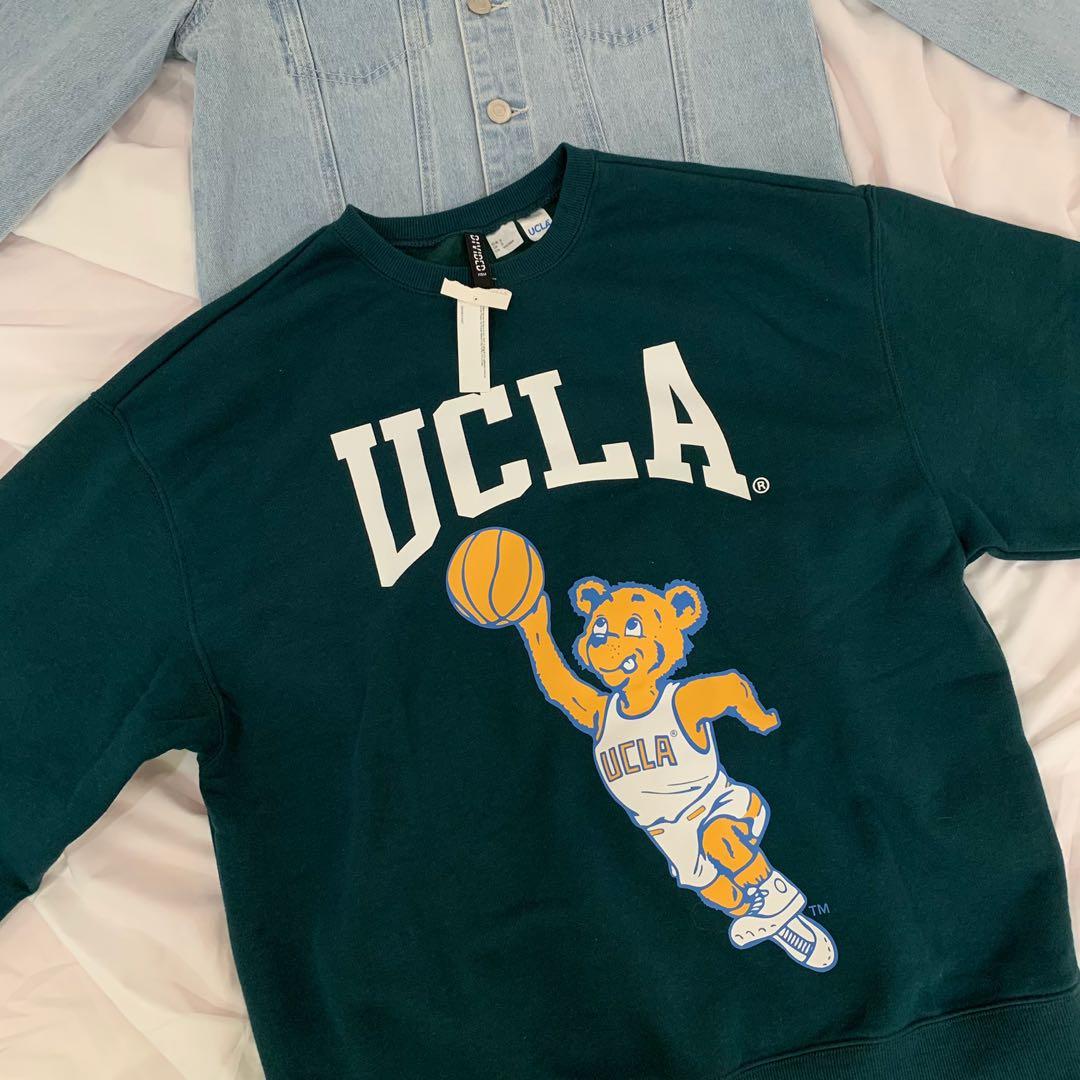 Green ucla sweatshirt h&m Clearance