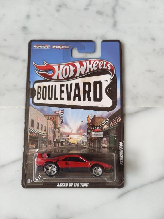 Hot wheels boulevard ferrari f40 clearance