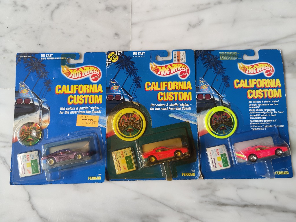 Hot wheels sales california customs