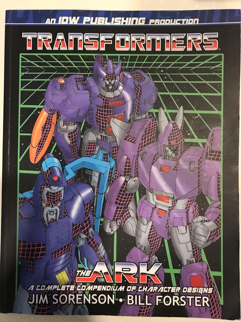 IDW Transformers The Ark Complete Compendium of Character Designs FIRST  PRINT