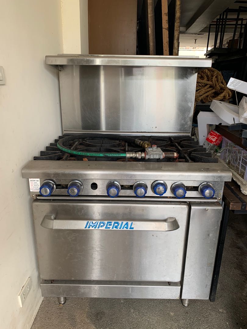 Imperial 6 Burner Stove with Oven, TV & Home Appliances, Kitchen Appliances, Other Kitchen
