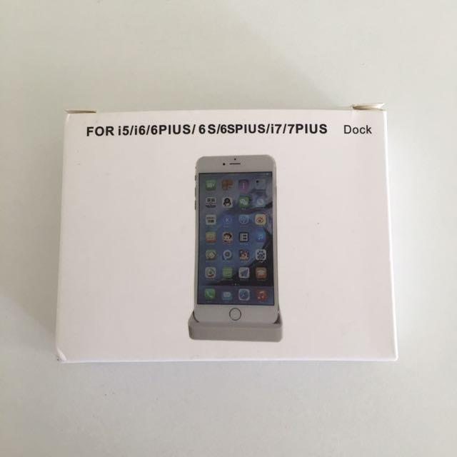Iphone Dock Socle Base Dock For I5 I6 I6plus 6s Plus I7 I7plus Mobile Phones Gadgets Mobile Gadget Accessories Chargers Cables On Carousell