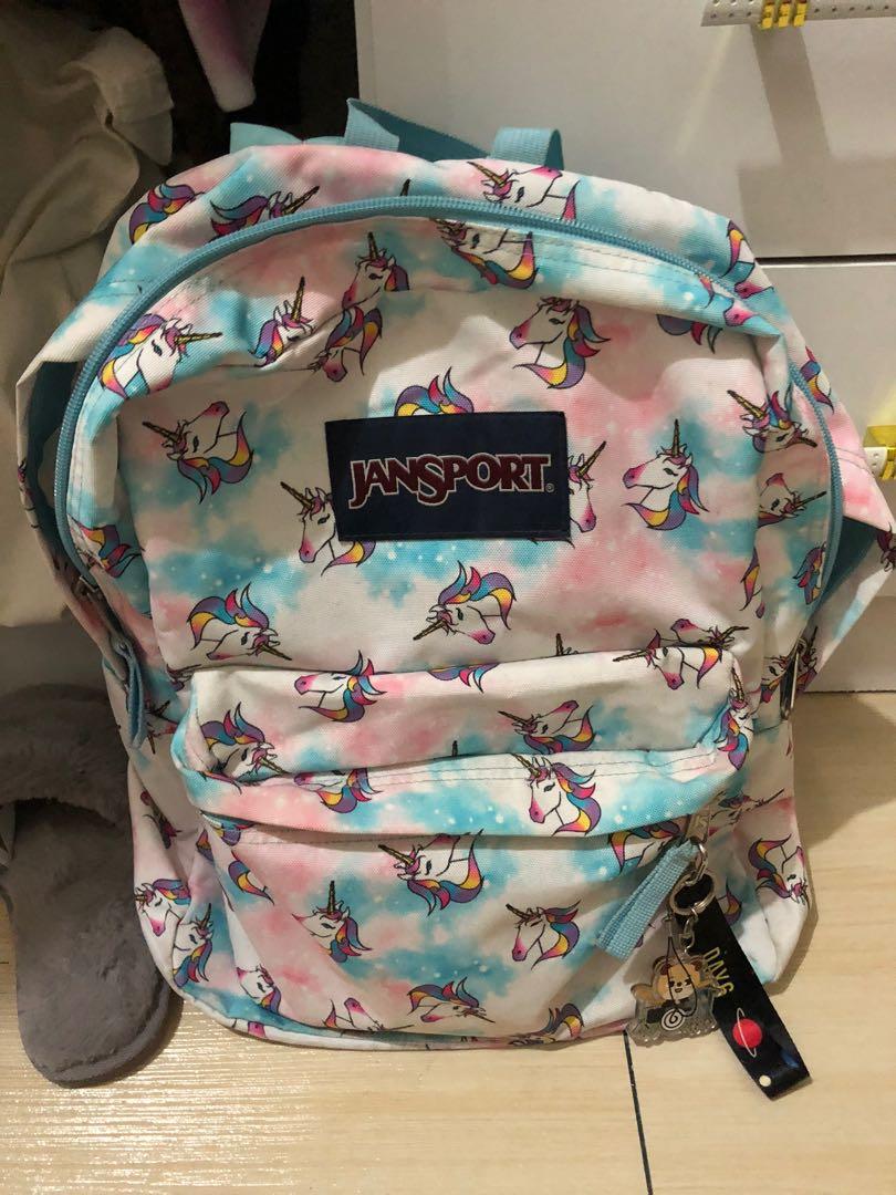 unicorn jansport bag