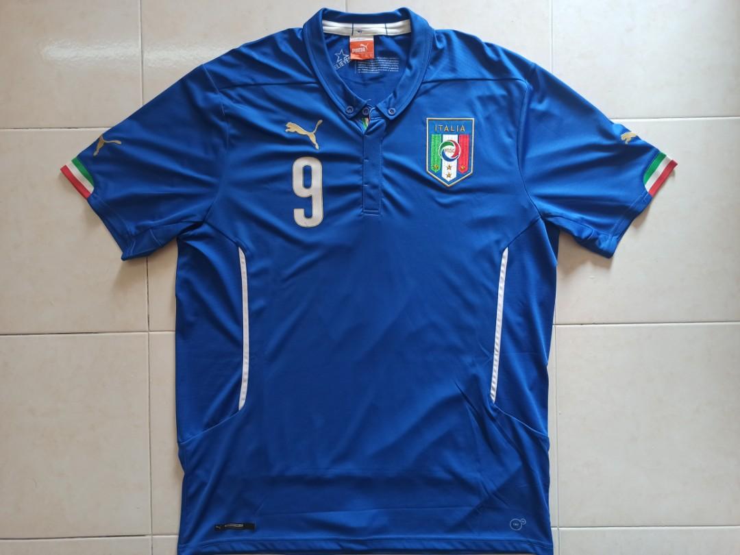 Puma Balotelli Italy 2014 Home Jersey