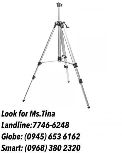 Kapro Tripod for Laser Level (Category: Construction Tools & Equipment) located in Manila. Submitted by tina.sales (Listing ID 1092609497, Image 1). Description: Kapro Tripod for Laser Level PRICE;1,570 Brand: Kapro Product Code: 886-28 FOR INQUIRIES PLLEASE CONTACT US. BIR ACCREDITED Located at Sta Cruz Manila Landline: 7746-6248 Globe: 09456536162 Smart: 09683802320.