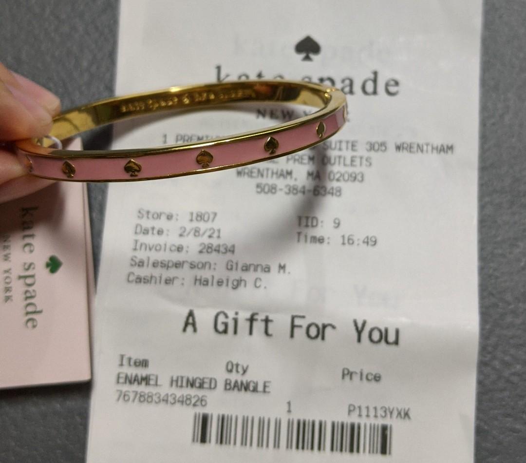 Kate spade bracelet price sale