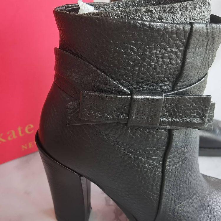 Kate Spade Mannie Bow Short Ankle Boots, Women's Fashion, Footwear, Flats  on Carousell
