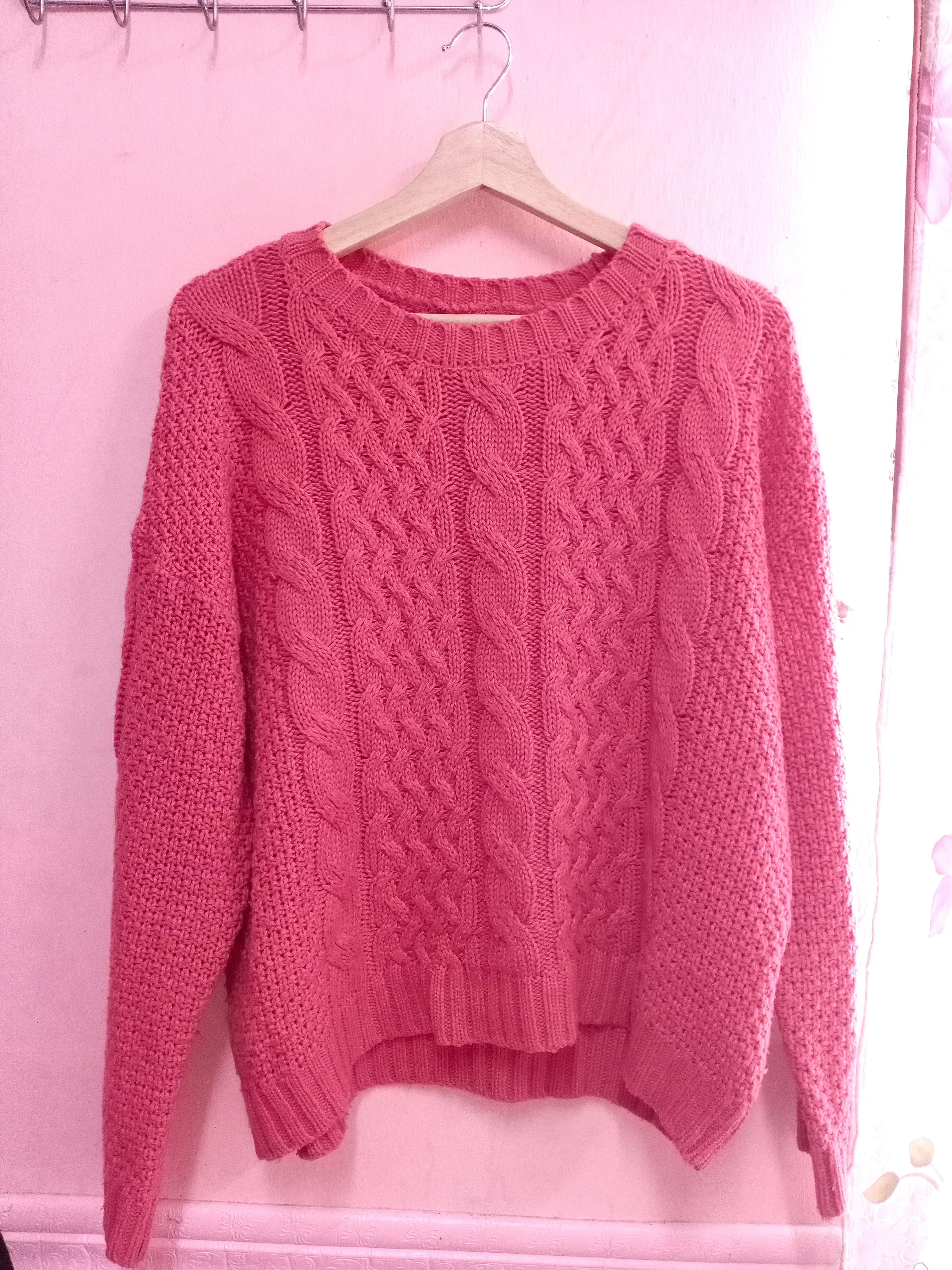 Knitwear pink hot sale