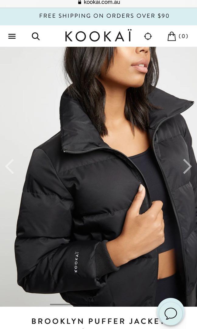 Kookai puffer jacket discount