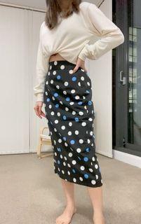 Korean Polkadot Skirt