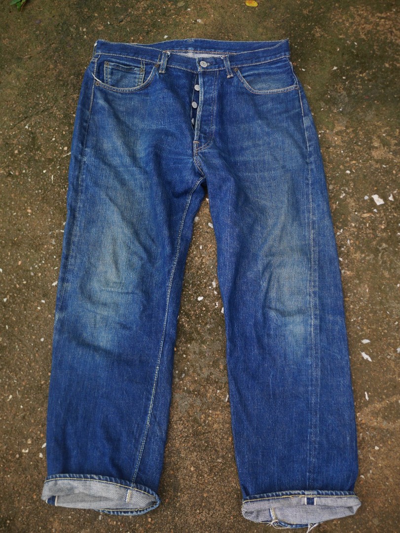 LEVIS BIG E 501 TYPE S BUTTON #E, Men's Fashion, Bottoms, Jeans on