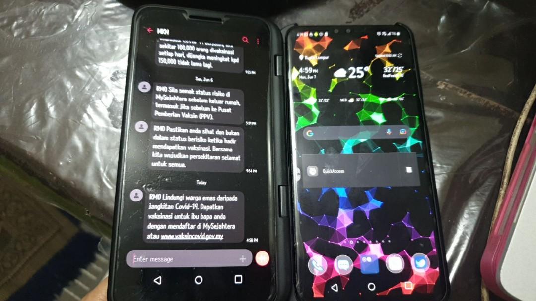 Lg V50 Dual Screen Korean Version Mobile Phones Tablets Android Phones Lg On Carousell