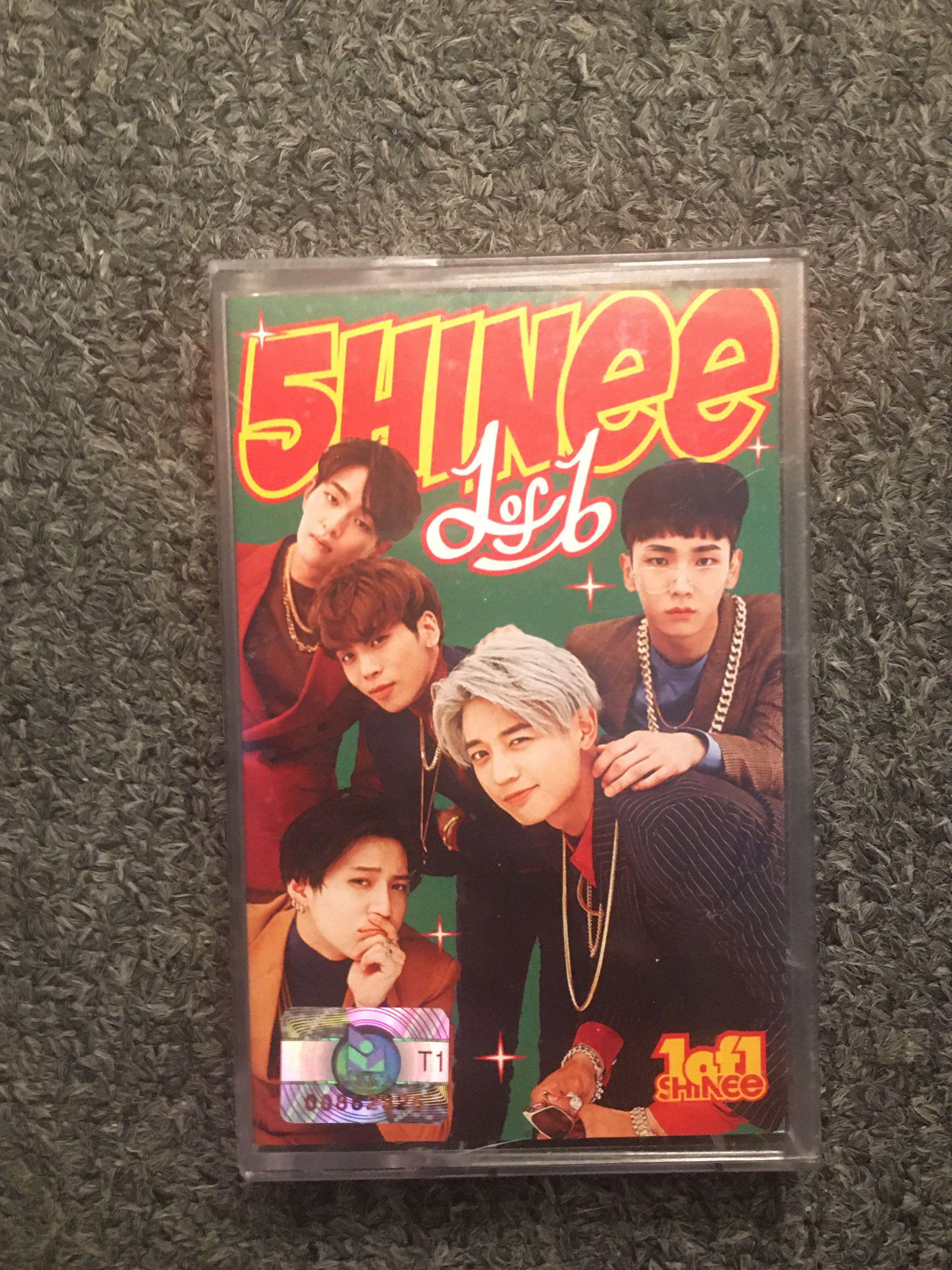 Limited Shinee 1 Of 1 Cassette Tape Hobbies Toys Memorabilia Collectibles K Wave On Carousell