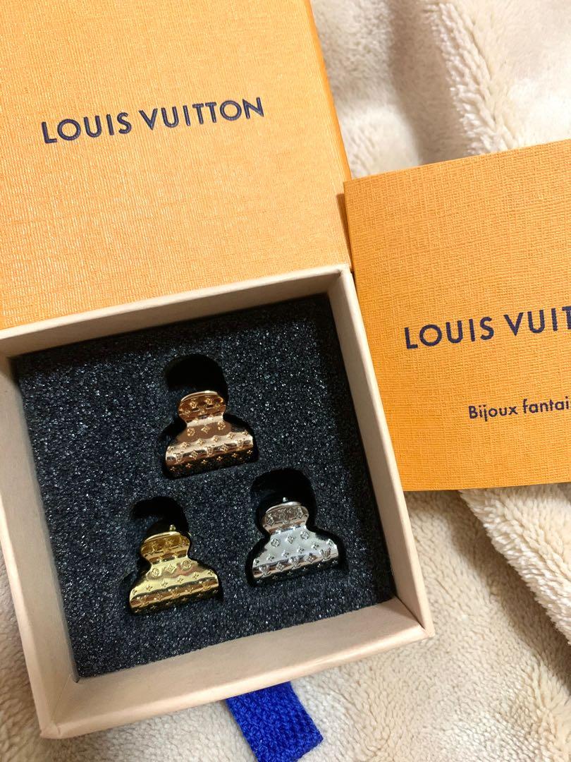 Nanogram hair accessory Louis Vuitton Silver in Metal - 32852387