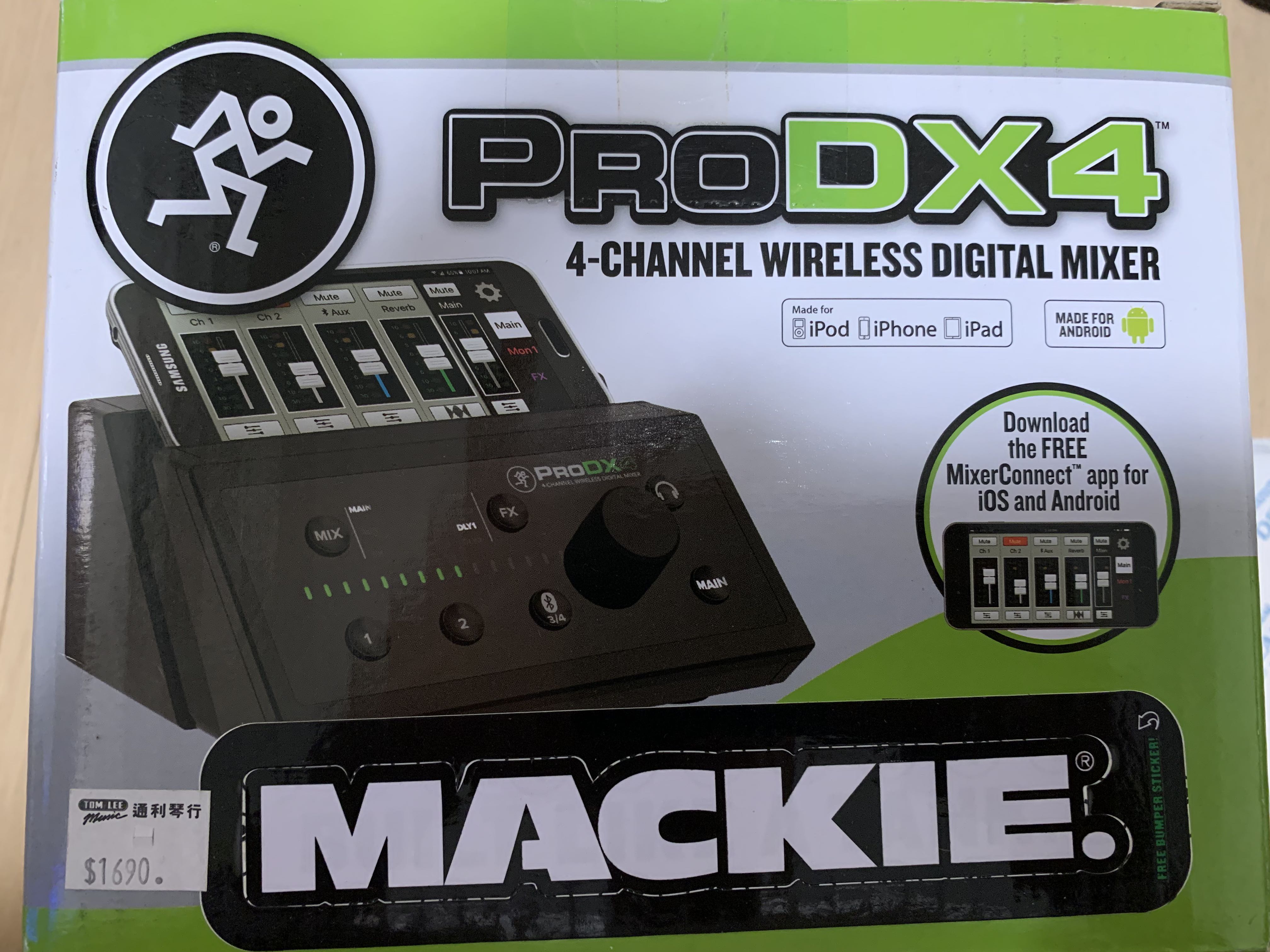 Mackie デジタルミキサー ProDX4 - 楽器、器材