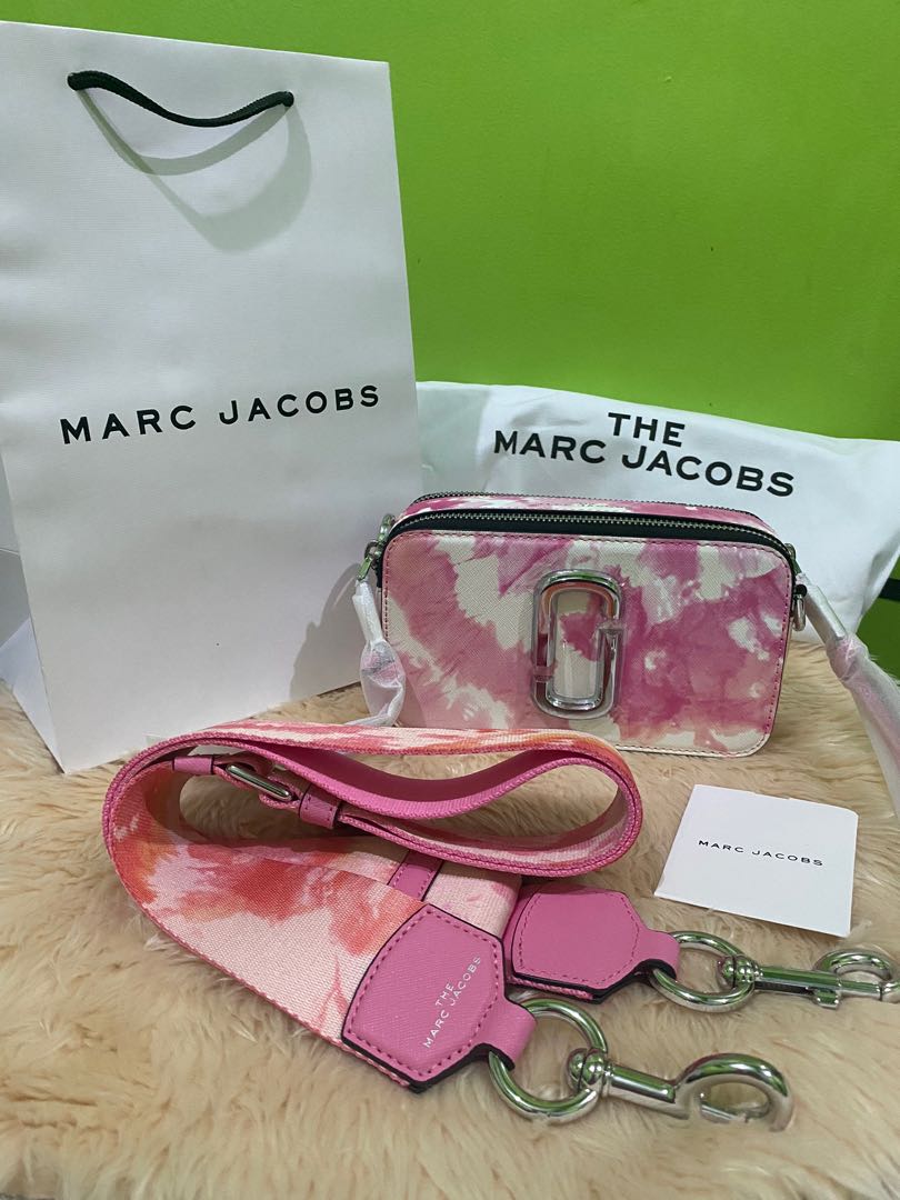snapshot camera bag marc jacobs snapshot pink multi