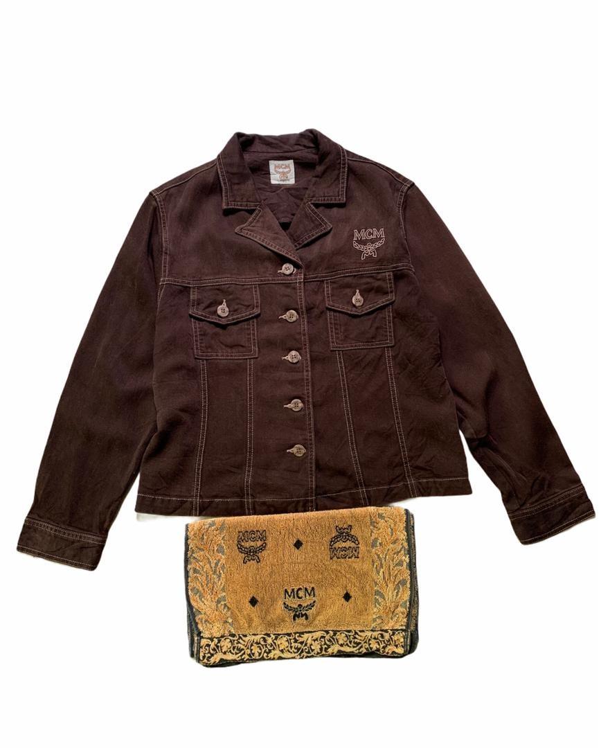 Mcm jean jacket sales