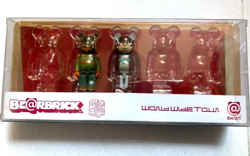 MEDICOM BE@RBRICK 100% BEARBRICK WORLD WIDE TOUR BWWT PETE FOWLER