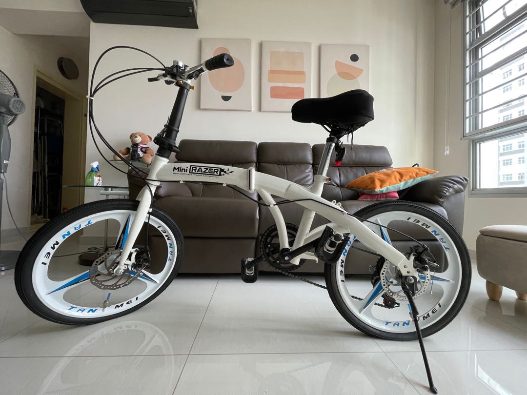 Mini razer foldable bike sales