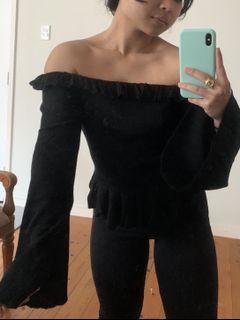 Missguided Black Top