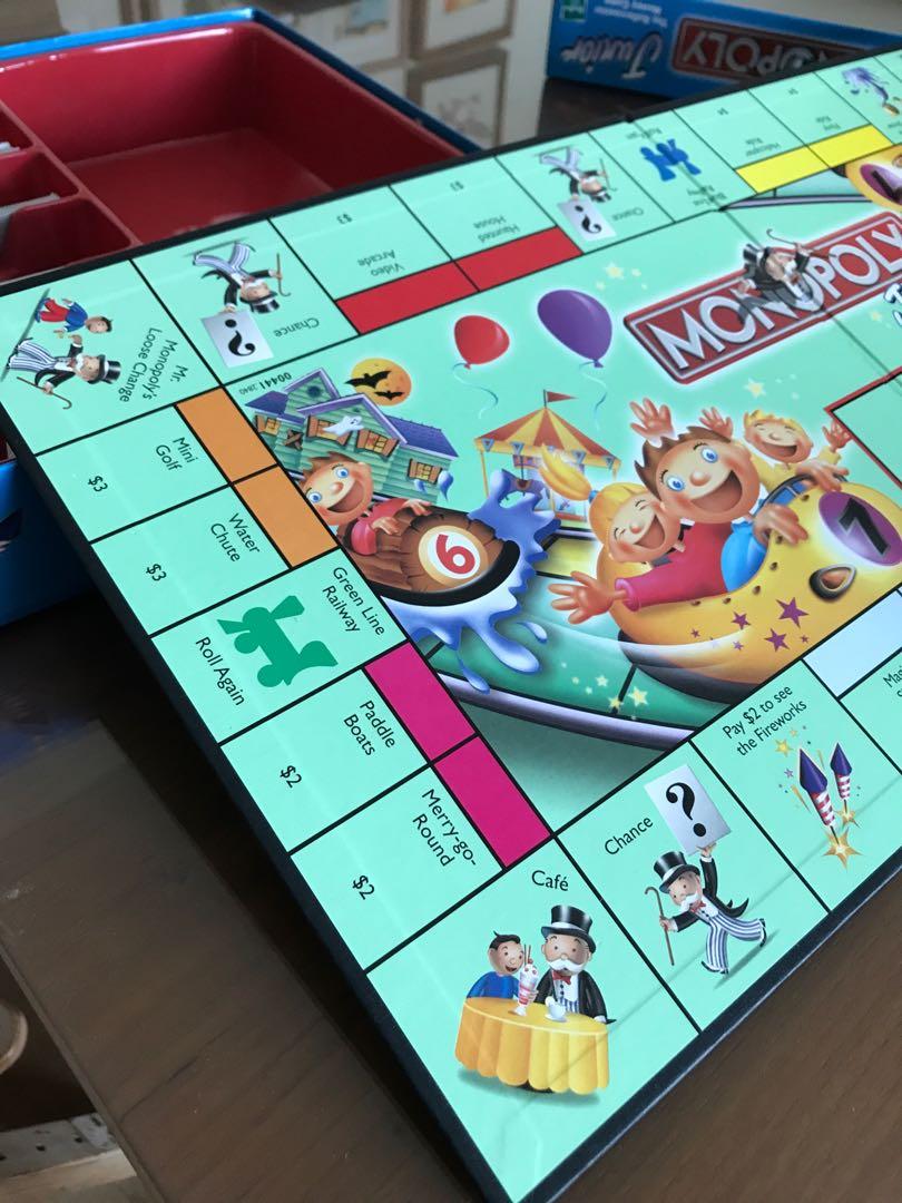Monopoly Junior Rollercoaster money game, Hobbies & Toys, Toys & Games