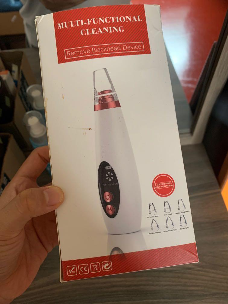 Multi - functional remove blackhead device (Category: Massage Devices) located in Bayan Lepas. Submitted by genie_tlk428 (Listing ID 1092668479, Image 1). Description: 9/10 new Used once only I have another pair now so to let go this one. Price excludes postage.