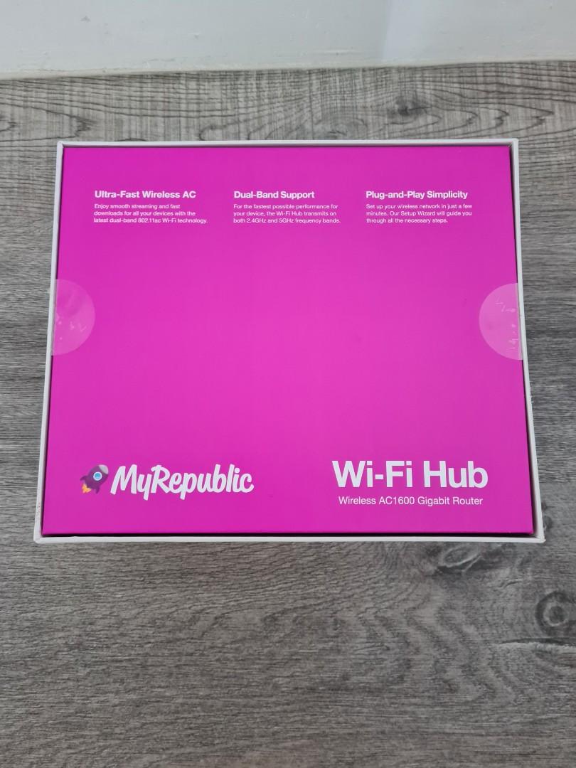My Republic Wi-Fi Hub Wireless AC1600 Gigabit Router ...