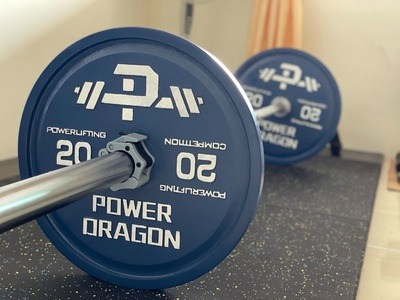 HANSU POWER Powerlifting Calibrated Plates, IPF Approved