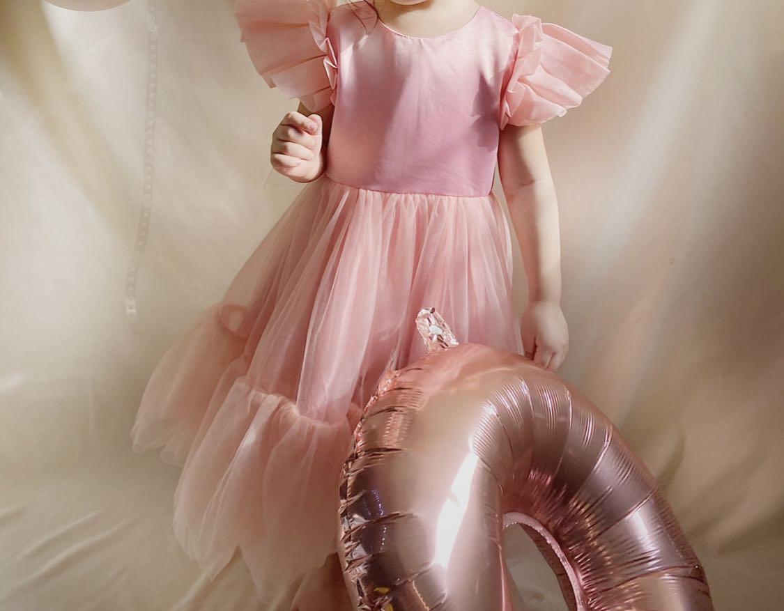 Next pink cheap baby dress