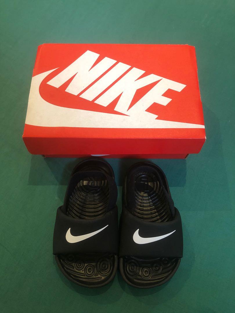 nike kawa slide td kids