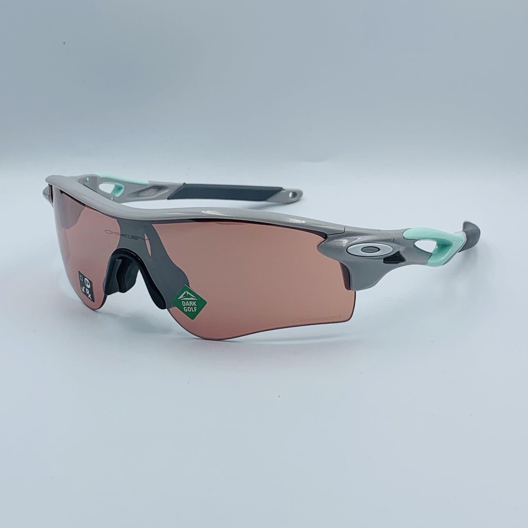 Oakley Radarlock (A) Cool Grey Prizm Dark Golf, Men's Fashion