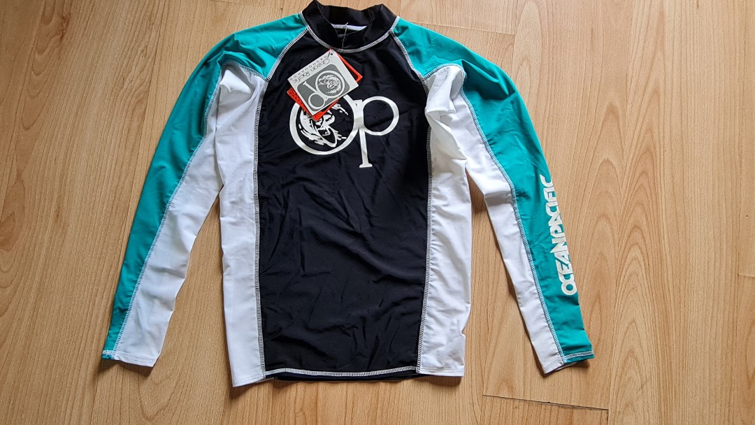 Ocean Pacific rash guard, Men's Fashion, Tops & Sets, Swim Top & Rash Guards on Carousell