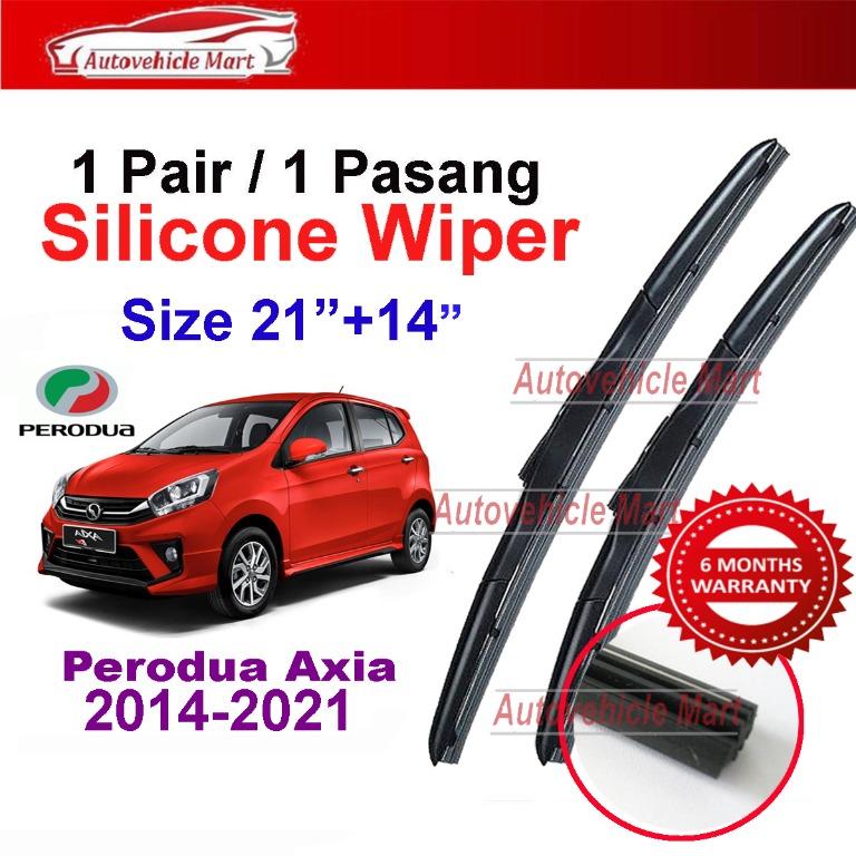 Axia clearance wiper size