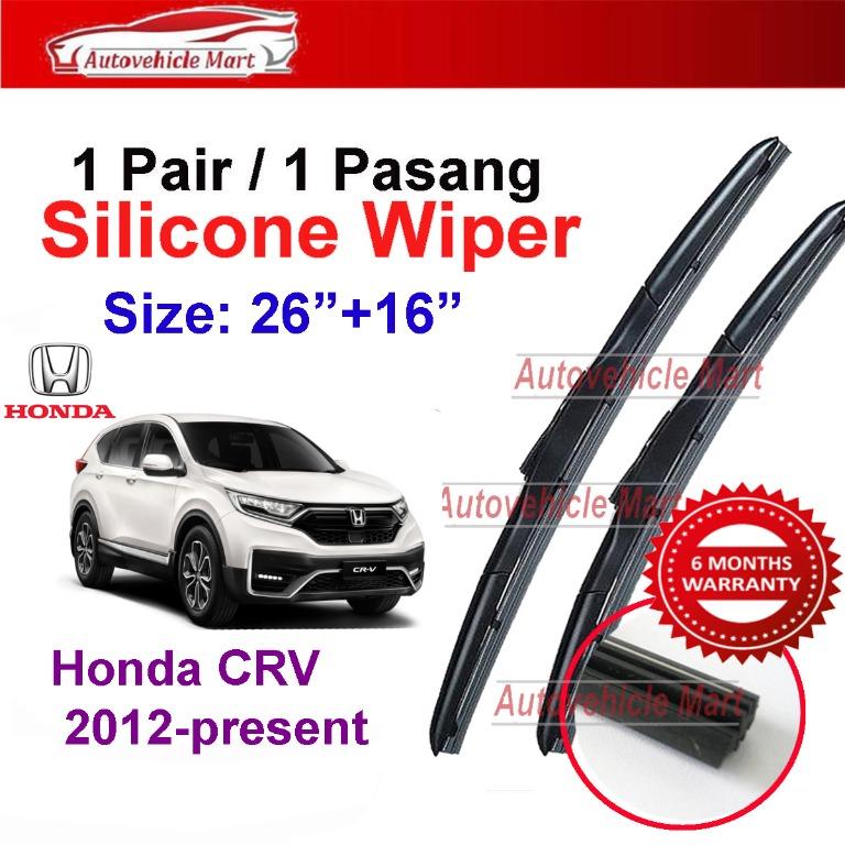 2012 honda cr v wiper blade 2025 size
