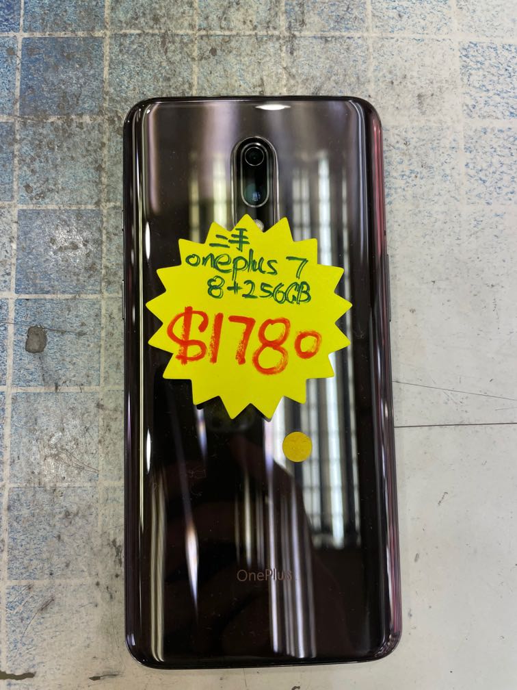 Oneplus 7 8 256gb 黑色 電子產品 手提電話 Carousell