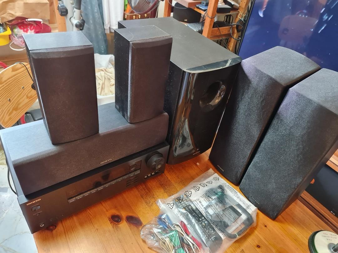 Onkyo HTR494 7 Channels A/V Receiver, Audio, Soundbars, Speakers