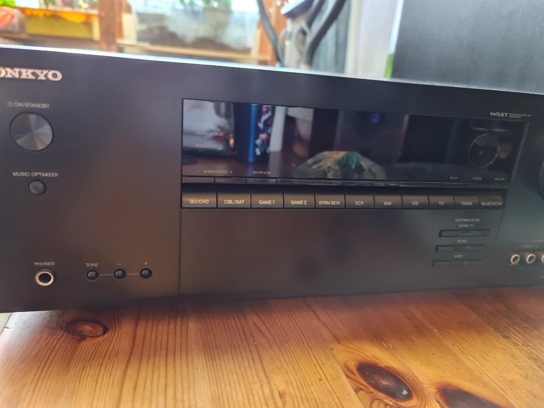 Onkyo HTR494 7 Channels A/V Receiver, Audio, Soundbars, Speakers