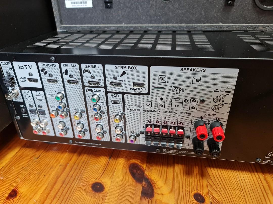 Onkyo HTR494 7 Channels A/V Receiver, Audio, Soundbars, Speakers