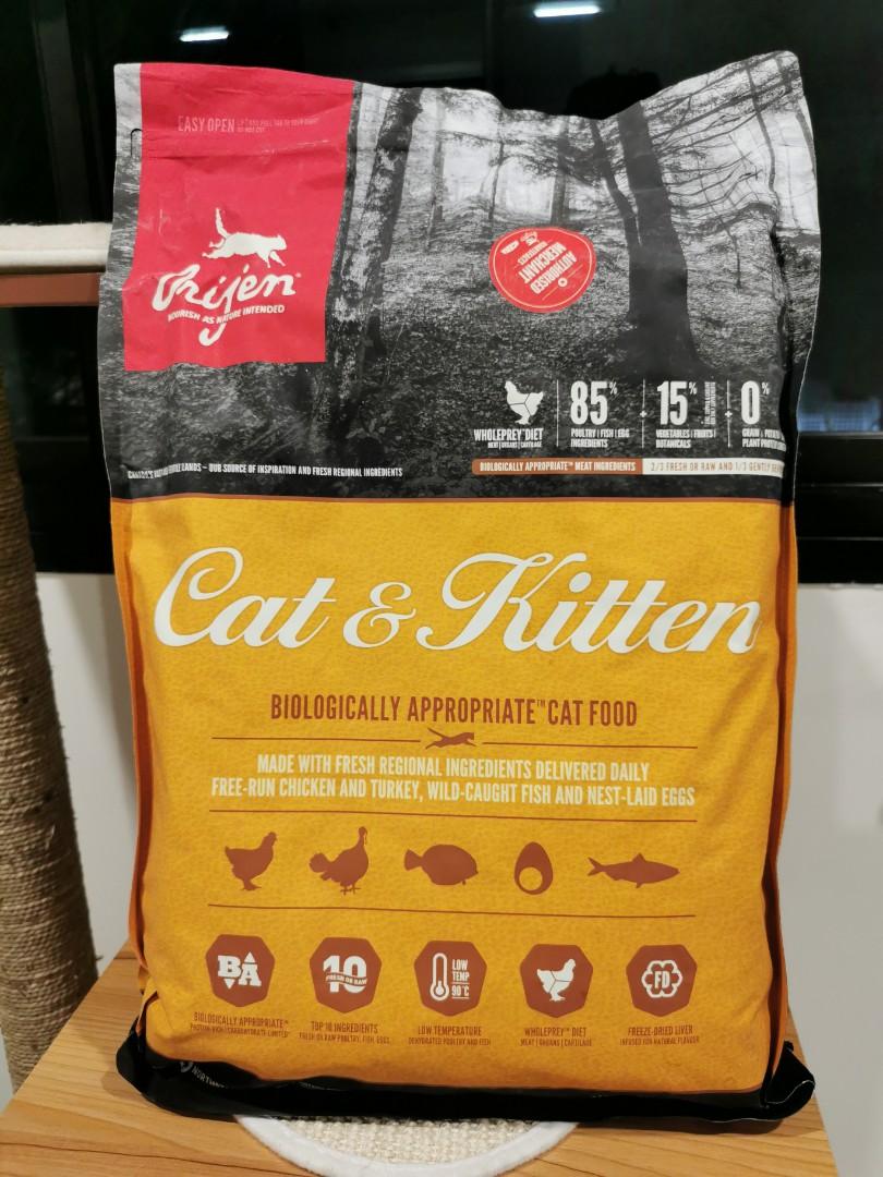 Orijen Cat Kitten 5.4kg Pet Supplies Pet Food on Carousell