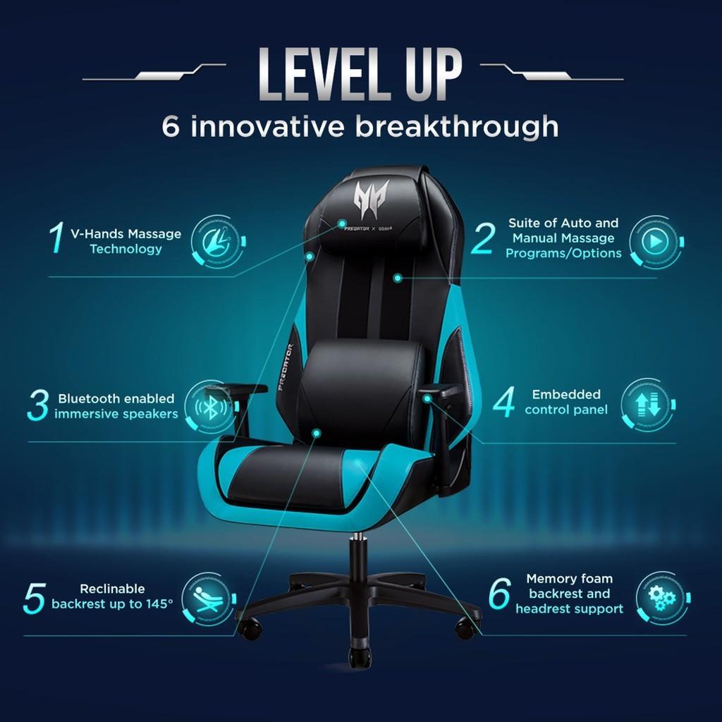 Predator massage gaming chair sales