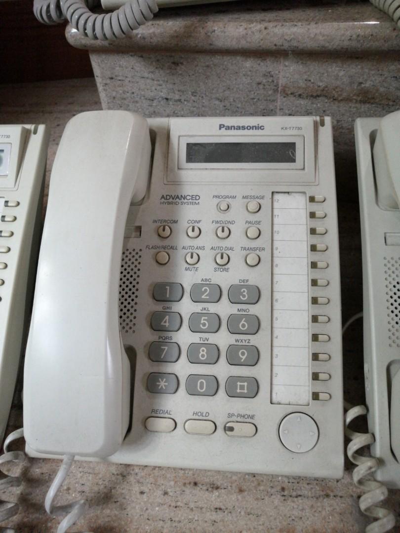Panasonic Key Telephone System Phone Sets 8 sets available