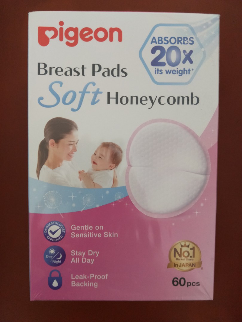 Pigeon Breast Pads 60 pieces, Babies & Kids, Nursing