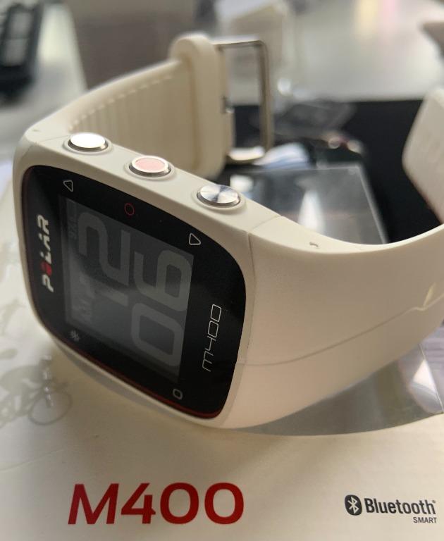 Polar M400 White Mobile Phones Gadgets Wearables Smart Watches on Carousell