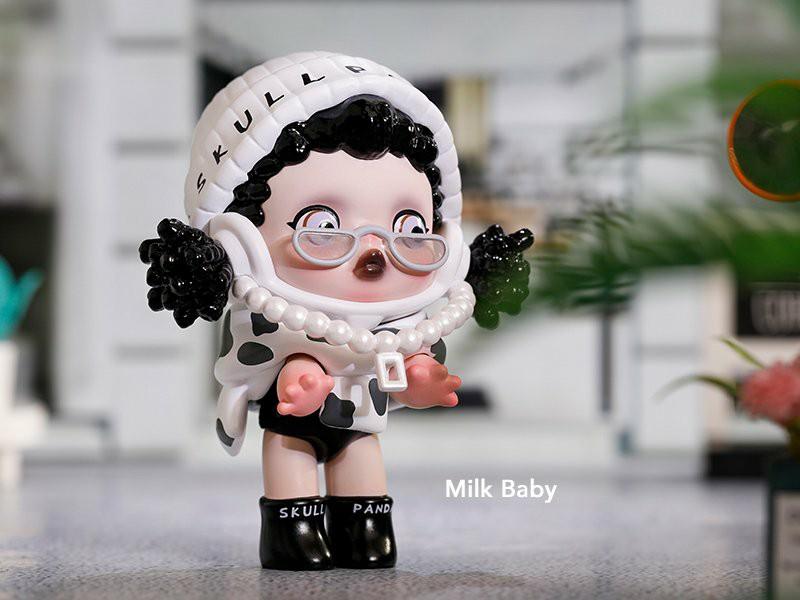 Popmart盲盒Skullpanda Hypepanda (Milk Baby), 興趣及遊戲, 玩具 