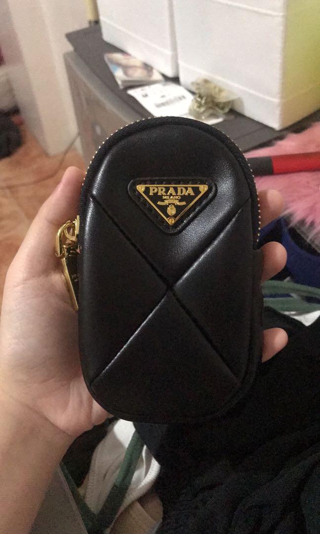 Prada coin purse keychain outlet
