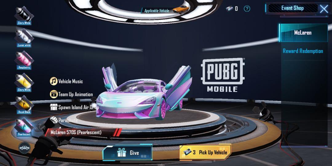 Pubg Mobile Mclaren Coupon, Hobbies & Toys, Toys & Games on ...