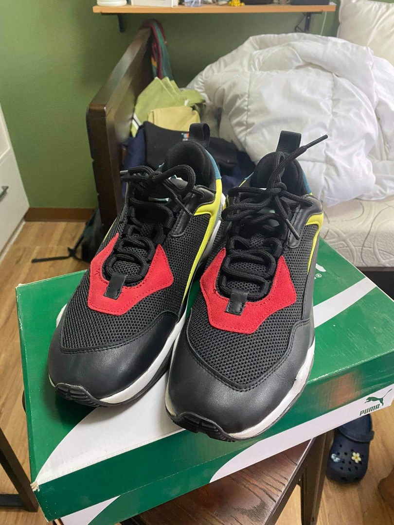 puma thunder spectra homme argent