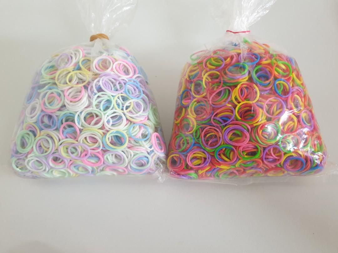 Rainbow Loom Pastel Rubber Bands